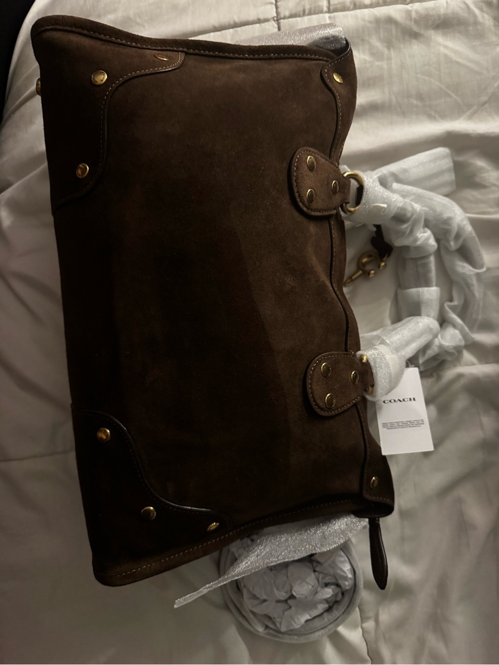 Coach Rhyder Satchel Bag 38 - Picture 6 of 7